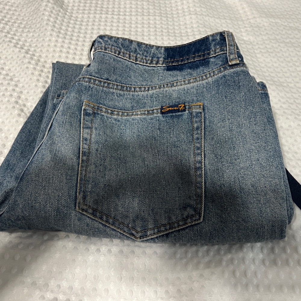 7 For All Mankind Light Blue Denim Jeans